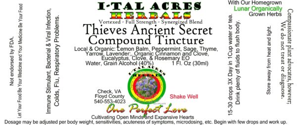 Thieves Ancient Secret Tincture
