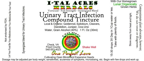 Urinary Tract Infection Compound Tincture