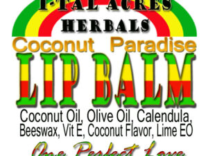 lip balm coconut paradise