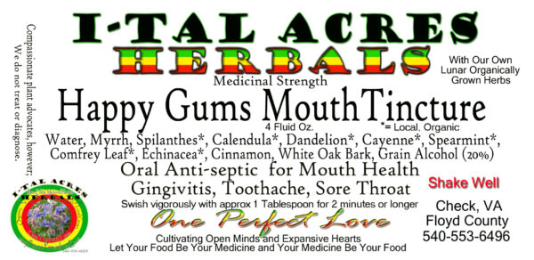 Happy Gums Mouth Rinse 4oz