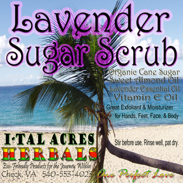 Lavender Sugar Scrub 8oz