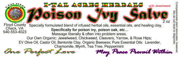 poisonivyhires copy Poison Ivy Salve 2oz