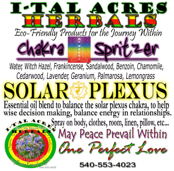 The Solar Plexus Chakra Spritzer