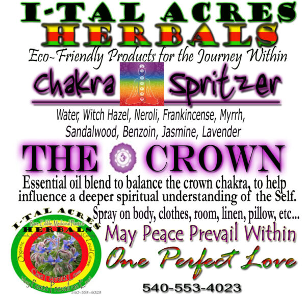 thecrownhirreso The Crown Chakra Spritzer