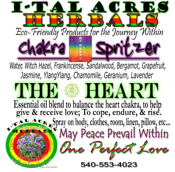 thehearthirreso The Heart Chakra Spritzer