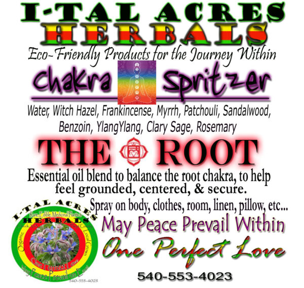 theroothirreso The Root Chakra Spritzer