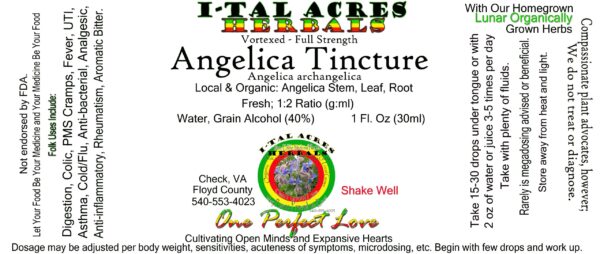 Angelica Tincture 1oz