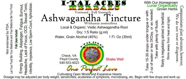 Ashwagandha Tincture