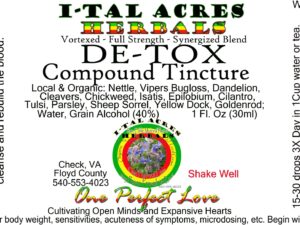 1.75DETOXSuperHiRes copy scaled Medicinal Herb Farm, Tinctures, Apothecary