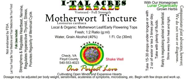 1.75MotherwortSuperHiRes copy scaled Motherwort Tincture 1oz