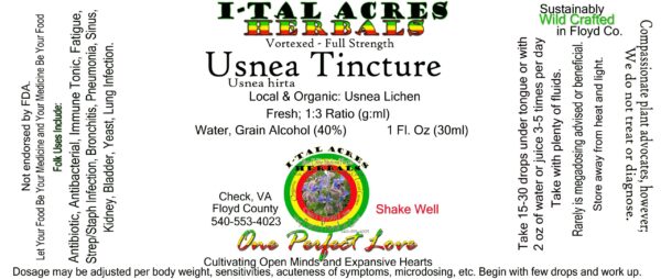 Usnea Tincture 1oz