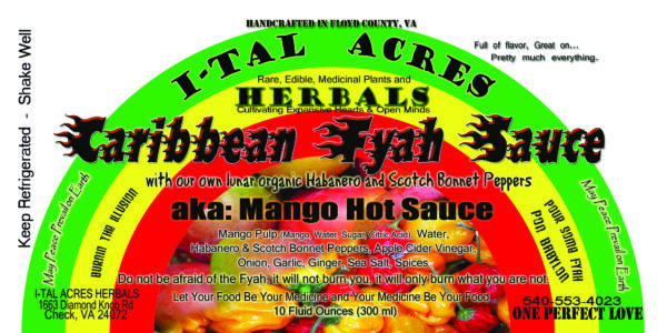 ITALFyahSauce10ozGrowersCMYK Caribbean Fyah Sauce 5oz