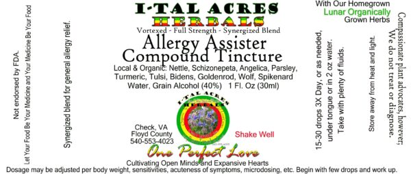 Allergy Assister Compound Tincture