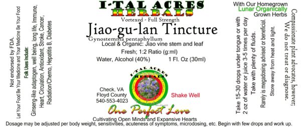 Jiao-gu-lan Tincture 1oz