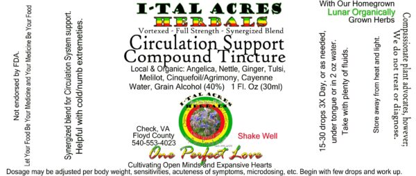 Circulation Support Compound Tincture