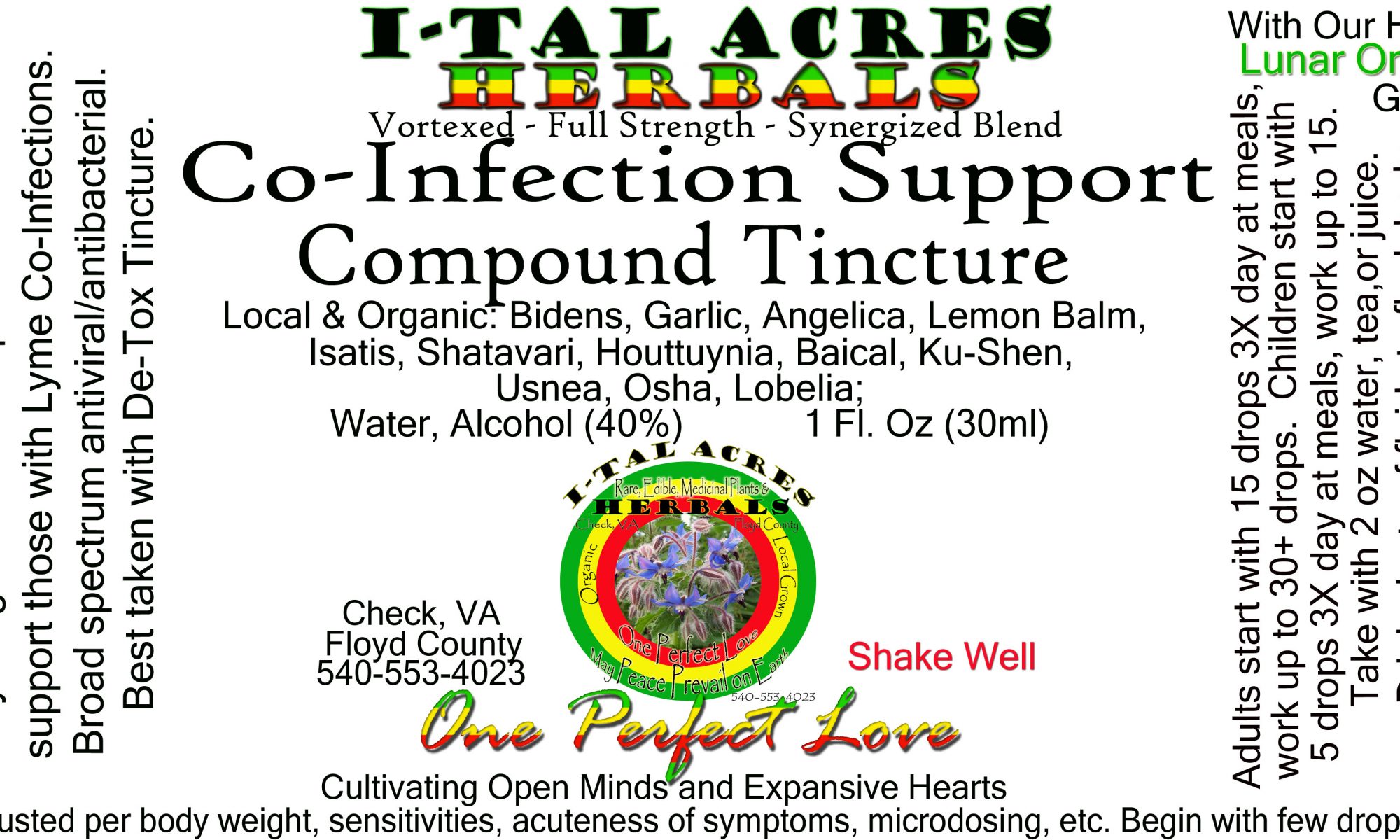co-infection support label
