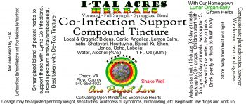co-infection support label