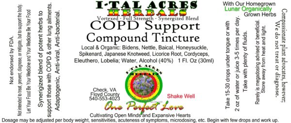 COPD Support Tincture