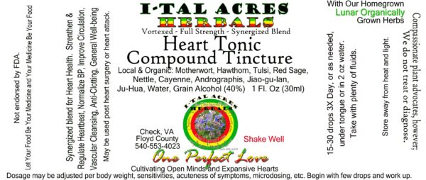 Heart Tonic Compound Tincture