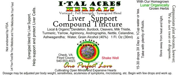 Liver Support Tincture