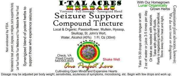 Seizure Support Tincture