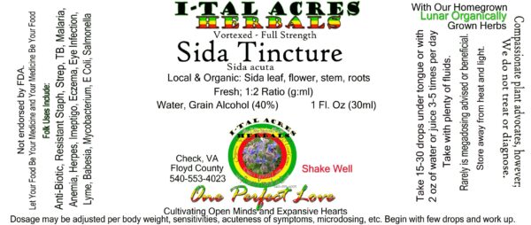 Sida Tincture 1oz