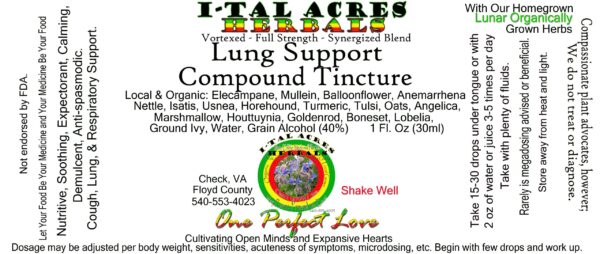 Lung Support Compound Tincture