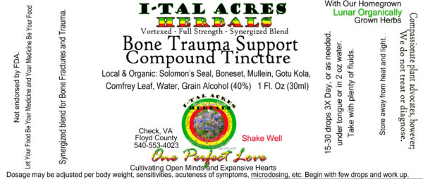 Bone Trauma Support Tincture