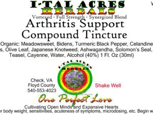 Arthritis Support Tincture