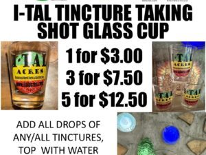 I-TAL Tincture Cup (Shot Glass)