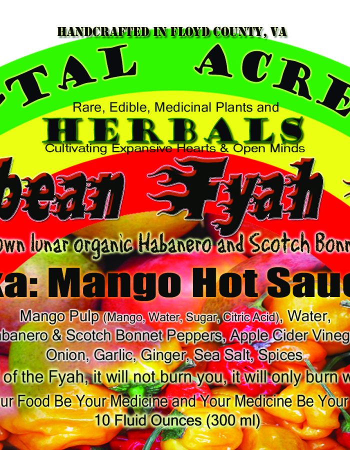 Caribbean Fyah Sauce 5oz